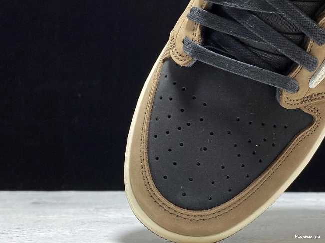 Cheap MAX 1 Low Air Mocha SP Dark Travis OG Scott Jordan CQ4277-001 x 0816